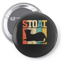 Vintage Stoat Short-tailed Weasel Ermine Pin-back Button | Artistshot