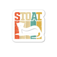 Vintage Stoat Short-tailed Weasel Ermine Sticker | Artistshot