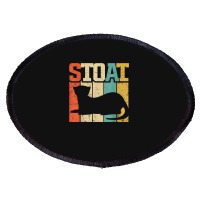 Vintage Stoat Short-tailed Weasel Ermine Oval Patch | Artistshot