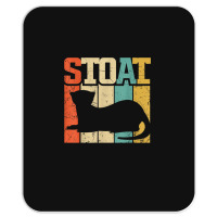 Vintage Stoat Short-tailed Weasel Ermine Mousepad | Artistshot