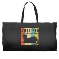 Vintage Stoat Short-tailed Weasel Ermine Weekender Totes | Artistshot