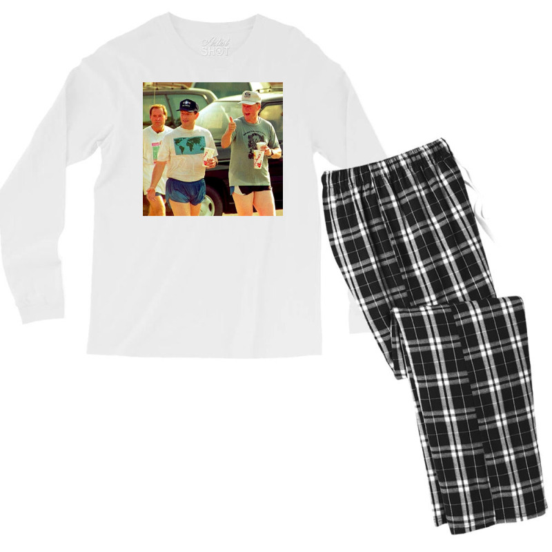 Al Gore And Bill Clinton In Short Shorts Men's Long Sleeve Pajama Set | Artistshot