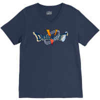 Dragon Quest V (snes) Title Screen V-neck Tee | Artistshot