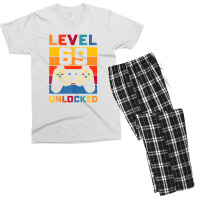 Level 69 Unlocked Shirt 69th Birthday Matching Video Game Men's T-shirt Pajama Set | Artistshot