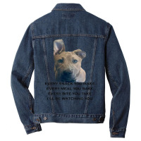 Barley I'll Be Watching You T Shirt Men Denim Jacket | Artistshot