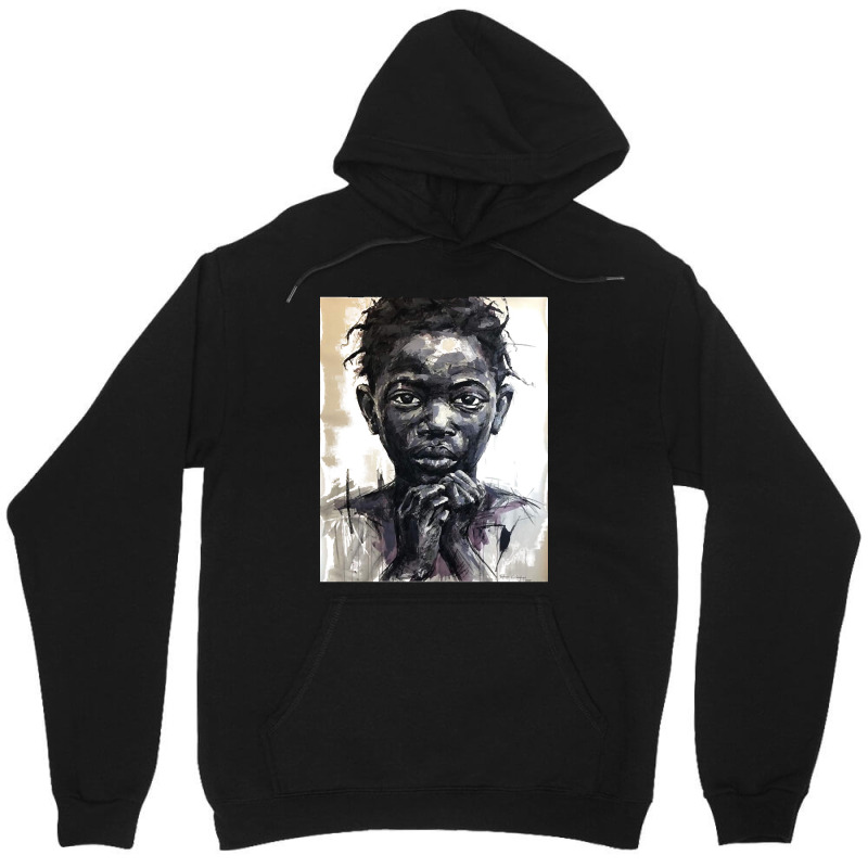 Limited Edition Afrocentric Art Staring Into The Future Unisex Hoodie by Brink Beaulah | Artistshot