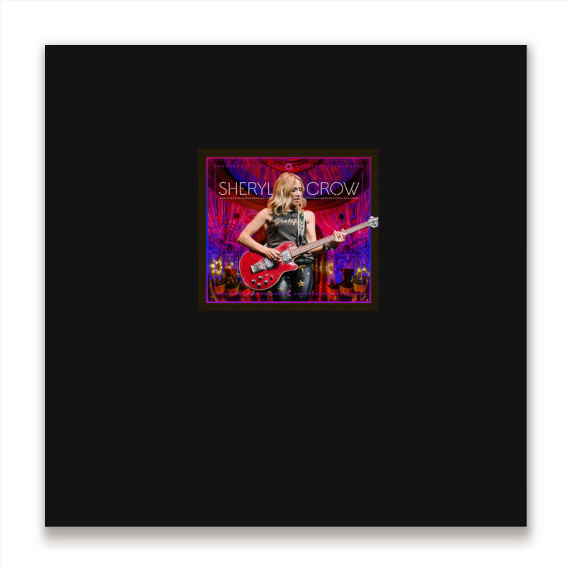 Kehadiranmu Sheryl Crow Bintang Metal Print Square | Artistshot