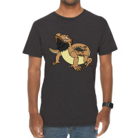 Limited Edition Cartoon Bearded Dragon Vintage T-shirt | Artistshot