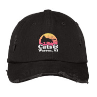 Hot Trend Cats And Warren Gift For Men, Women, Kids Vintage Cap | Artistshot