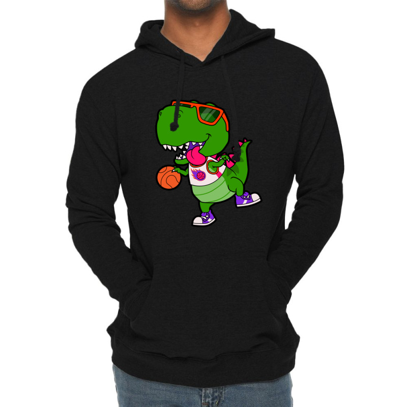 Cute Dinosaur Art Design Kids Lightweight Hoodie | Artistshot