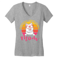 Dog Lover Gift T  Shirt Funny Finnish Lapphund Dog Mom Gift Idea T  Sh Women's V-neck T-shirt | Artistshot