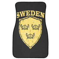 Hot Trend Sweden Swedish Vikings Viking Sverige Flag Shield Helmet Front Car Mat | Artistshot