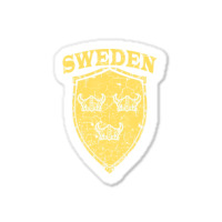 Hot Trend Sweden Swedish Vikings Viking Sverige Flag Shield Helmet Sticker | Artistshot