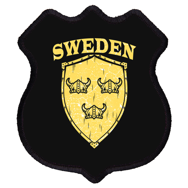 Hot Trend Sweden Swedish Vikings Viking Sverige Flag Shield Helmet Shield Patch | Artistshot