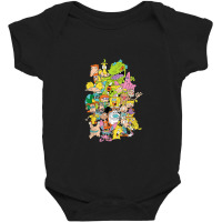 Complete Nick 90s Throwback Character Baby Bodysuit | Artistshot