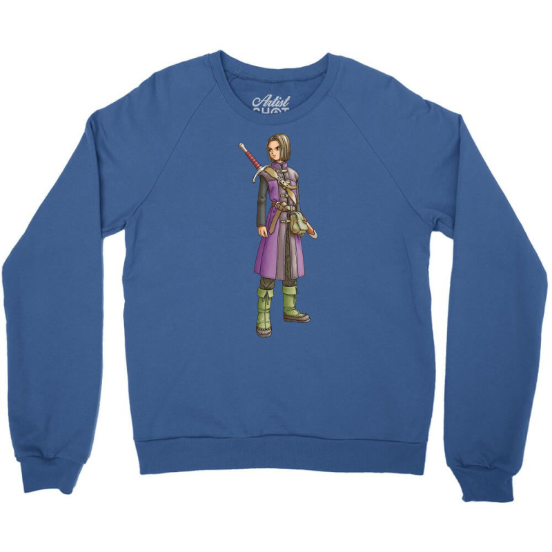 The Hero Dragon Quest Xi Crewneck Sweatshirt by pikusharm6 | Artistshot