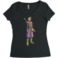 The Hero Dragon Quest Xi Women's Triblend Scoop T-shirt | Artistshot