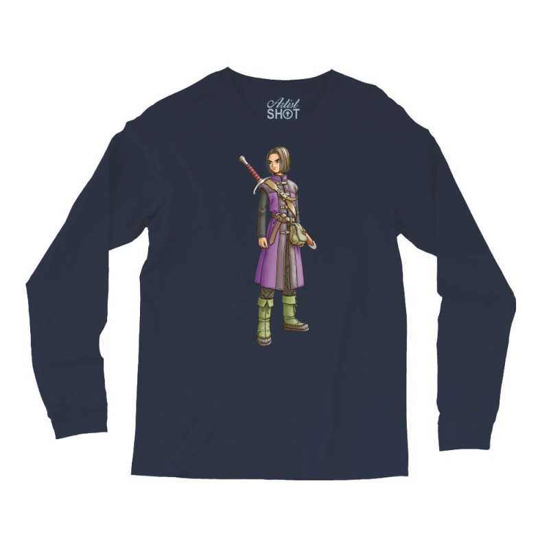 The Hero Dragon Quest Xi Long Sleeve Shirts by pikusharm6 | Artistshot