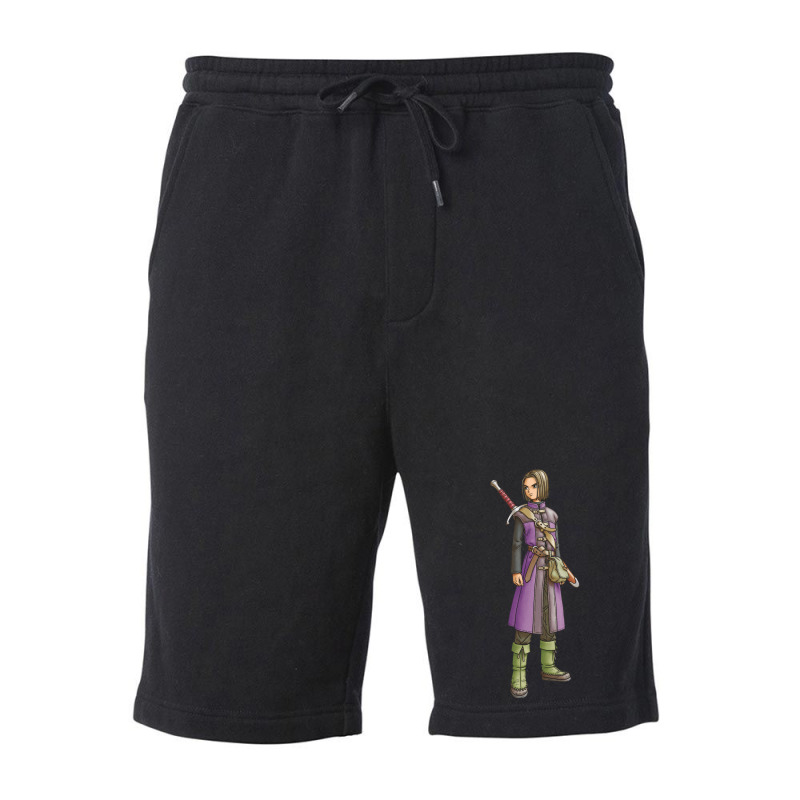 The Hero Dragon Quest Xi Fleece Short by pikusharm6 | Artistshot