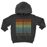 Paranormal Investigator Ghost Hunting T Shirt Toddler Hoodie | Artistshot