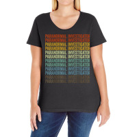 Paranormal Investigator Ghost Hunting T Shirt Ladies Curvy T-shirt | Artistshot