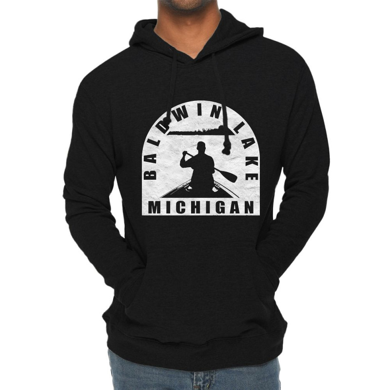 Trending Baldwin Lake Canoeing Michigan Lightweight Hoodie | Artistshot