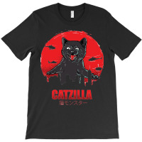 Cat Zilla Funny Cat T-shirt | Artistshot