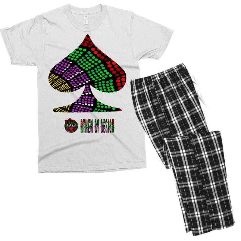 Symbol Of The Ace Playful Card Men's T-shirt Pajama Set | Artistshot