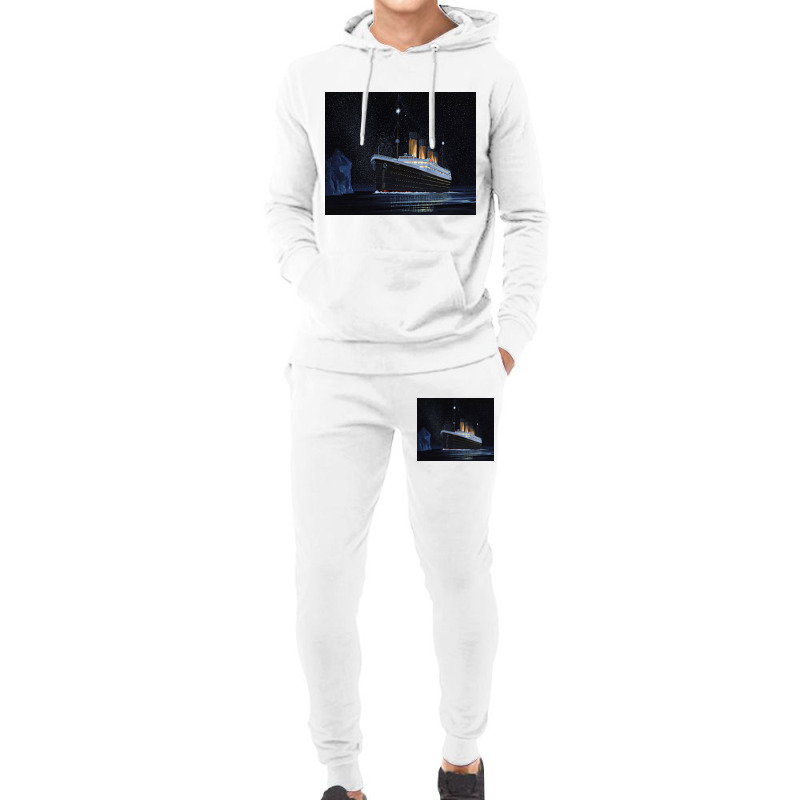 Titanic Art Poster Hoodie & Jogger Set | Artistshot