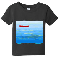 Hot Trend Little Red Boat Baby Tee | Artistshot