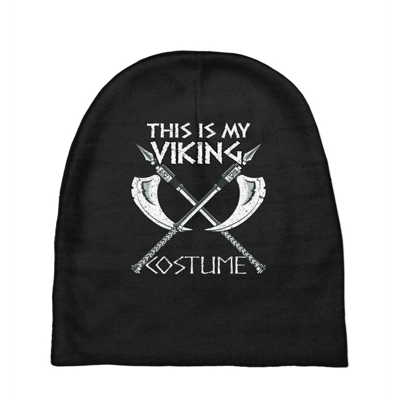 Trending This Is My Viking Costume Norse Mythology Halloween Easy Baby Beanies | Artistshot