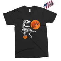 Halloween Dinosaur T Rex Skeleton Scary Boys Kids Teens Exclusive T-shirt | Artistshot