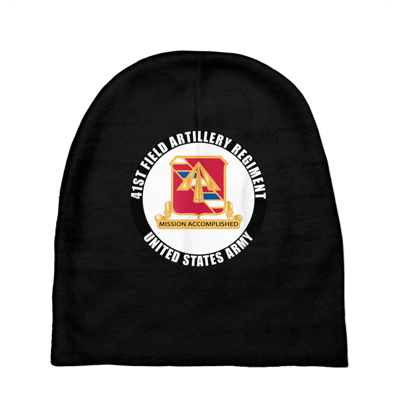 41st Field Artillery Regiment United States Army Veteran T Shirt Baby Beanies by wafaha | Artistshot