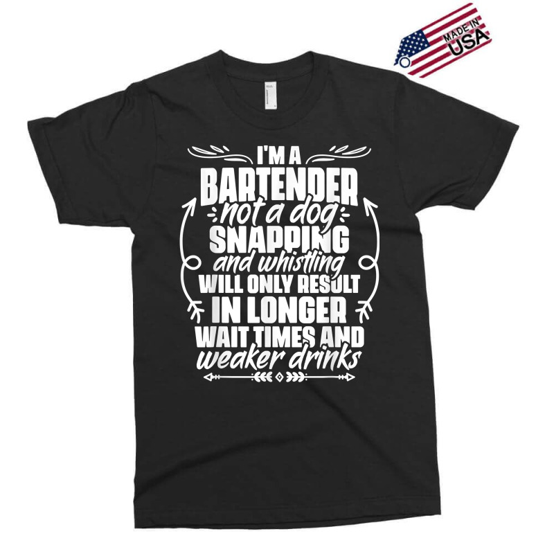 Sarcastic Bartending Liquor Alcohol Bartender Mixologist T Shirt Exclusive T-shirt by katheleenweb0 | Artistshot