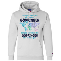 Relocation From Göppingen   Proud Girl From Göppingen T Shirt Champion Hoodie | Artistshot