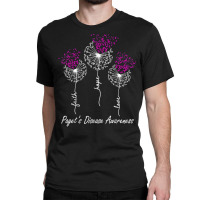 Paget’s Disease Awareness Faith Hope Love Dandelion T Shirt Classic T-shirt | Artistshot