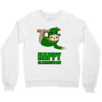 Irish Sloth Happy St Patricks Day Gift Kids Ireland Crewneck Sweatshirt | Artistshot