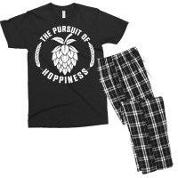 The Pursuit Of Hoppiness Beer Brewer, Beer Hops, Malt Barley T Shirt Men's T-shirt Pajama Set | Artistshot