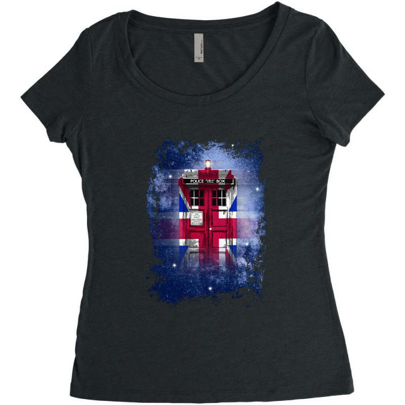 Time Flies! Women's Triblend Scoop T-shirt by CHRISTIANKSON | Artistshot