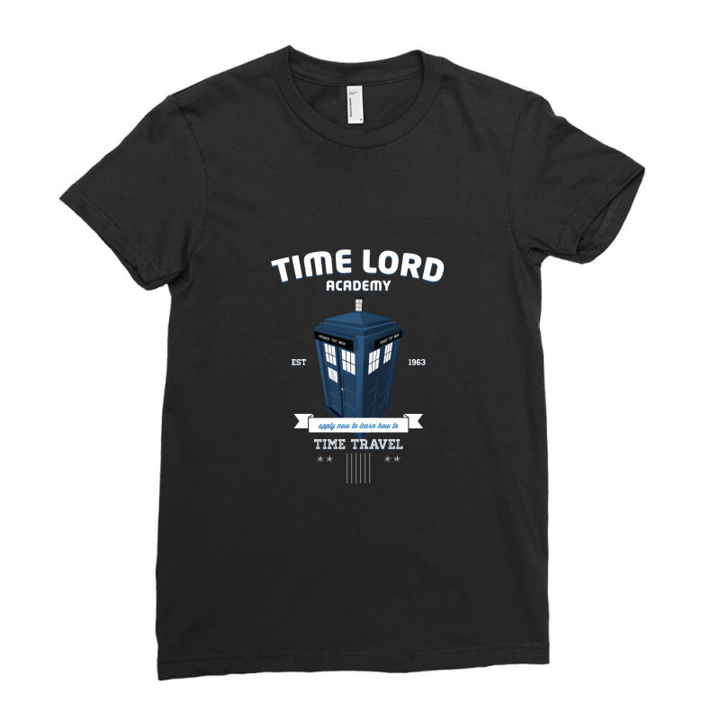 Time Lord Academy Ladies Fitted T-Shirt by CHRISTIANKSON | Artistshot