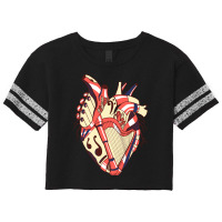 Hot Trend Choco Retro No 2 Musical Heart Scorecard Crop Tee | Artistshot