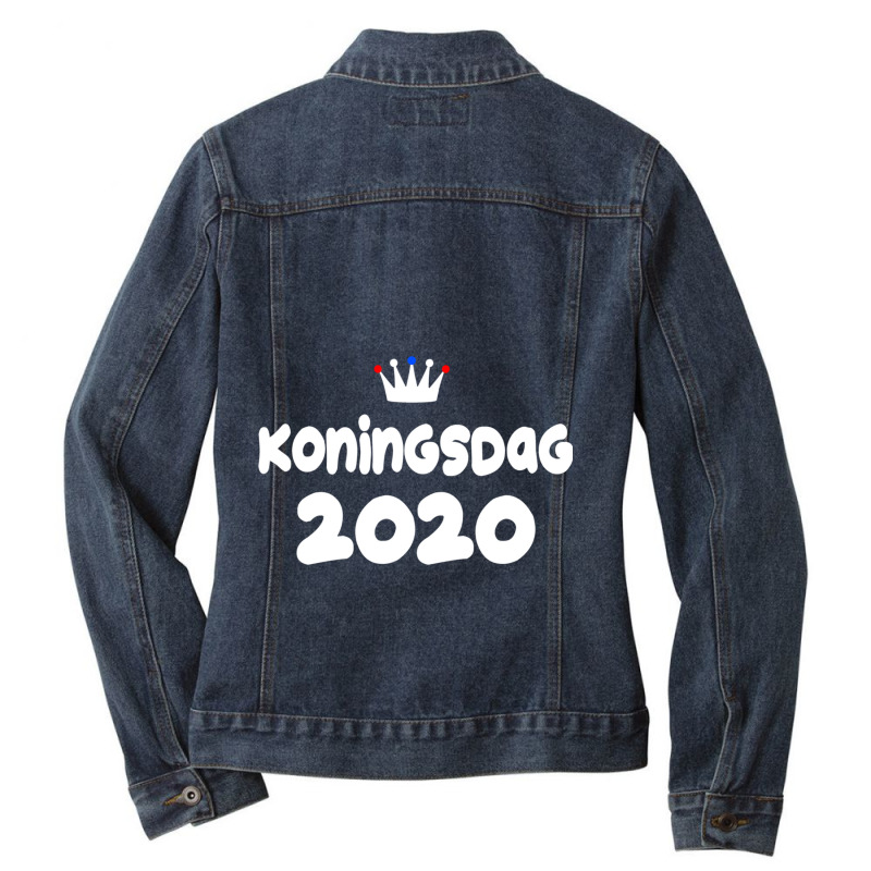 Koningsdag Kingsday 2020 Ladies Denim Jacket by KENNETHPACLING | Artistshot