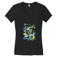 Travel Time Women's V-neck T-shirt | Artistshot