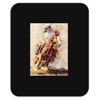 Hot Trend Cowgirl  Rides Galloping Horse Mousepad | Artistshot