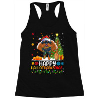 American Football Player Hippopotamus Animal Patriotic Hippo Racerback Tank | Artistshot