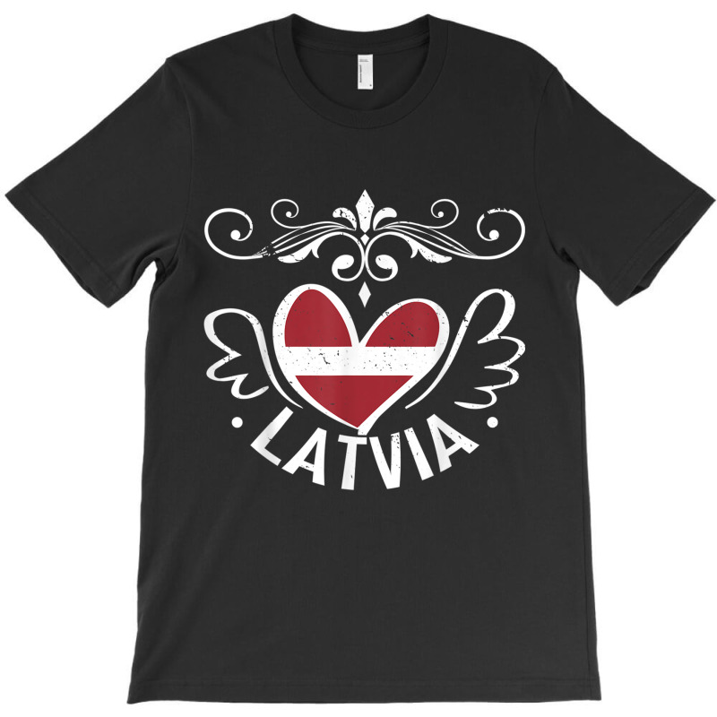 Latvia Latvia Latvija States Latvians T Shirt T-Shirt by wafaha | Artistshot