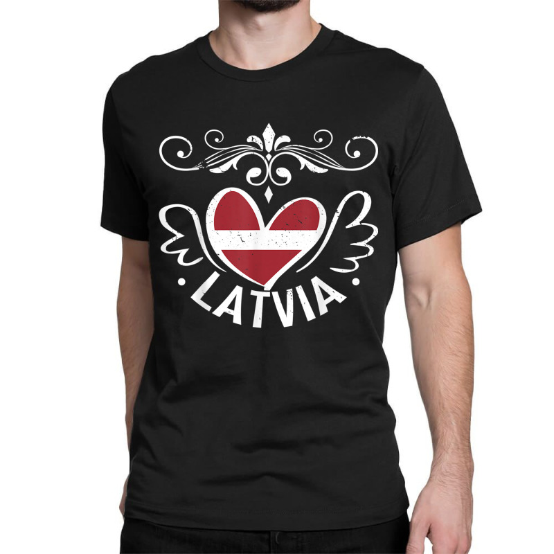 Latvia Latvia Latvija States Latvians T Shirt Classic T-shirt by wafaha | Artistshot