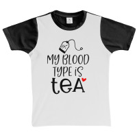 My Blood Type Is Tea Graphic Youth T-shirt | Artistshot