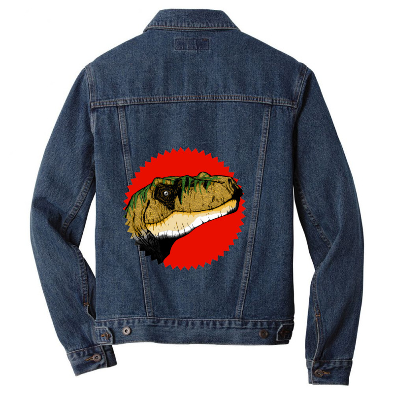 Velociraptor Ii Men Denim Jacket | Artistshot