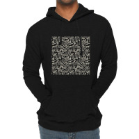 Nature Pattern  Minimalist Leaf Line Art Illustration As A Sea 17 Lightweight Hoodie | Artistshot